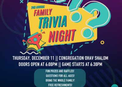 2nd Annual Family Trivia Night